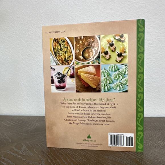 Tiana's Cookbook Disney Princess Hardcover Princess and The Frog - Picture 5 of 11